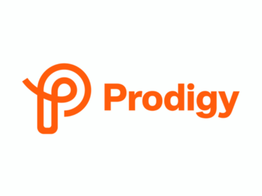 Orange Text, Prodigy Logo