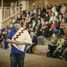 2019 Aboriginal Role Model Honouring at the longhouse