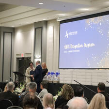 ABC recipient receives award